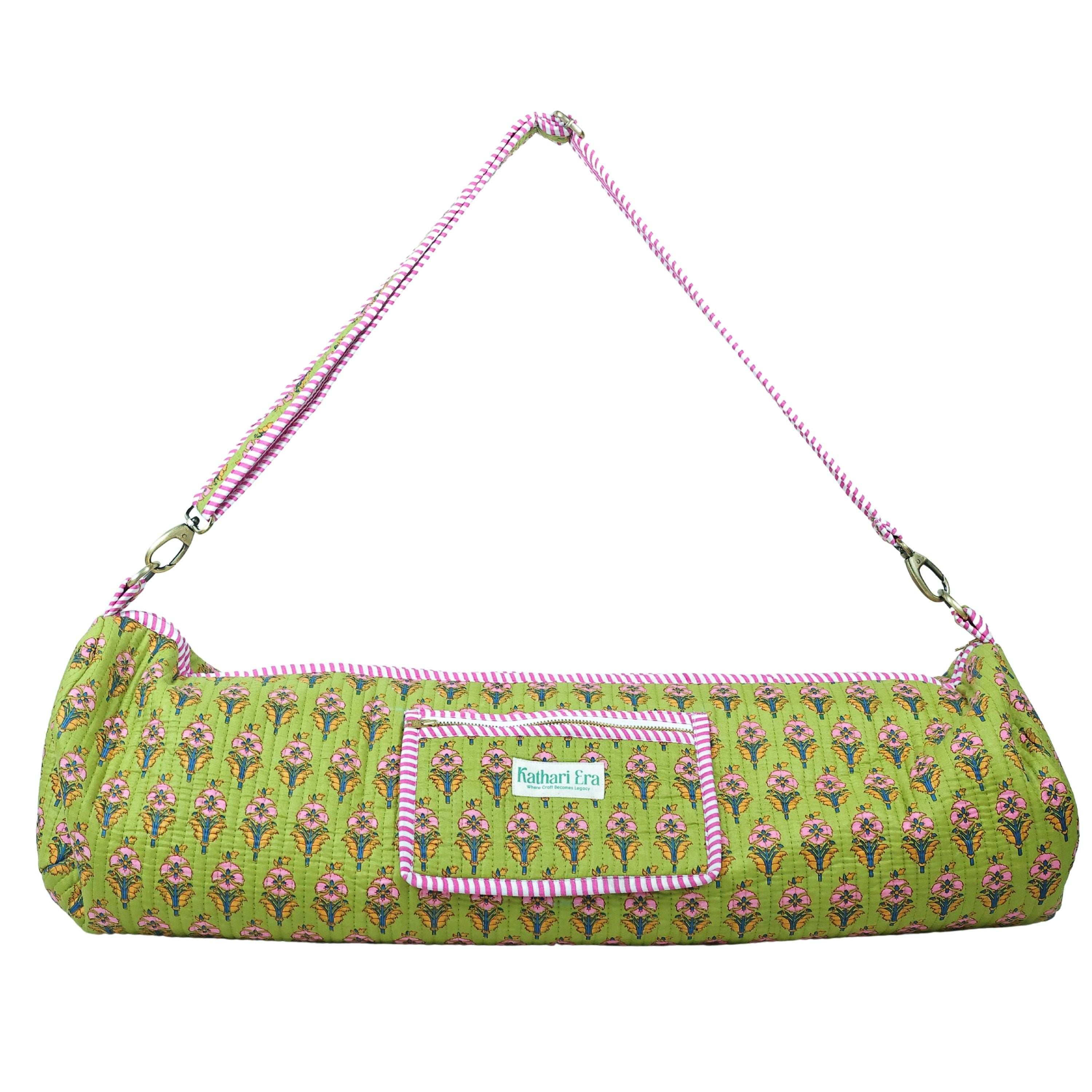 Mogra Meadow Yoga Bag