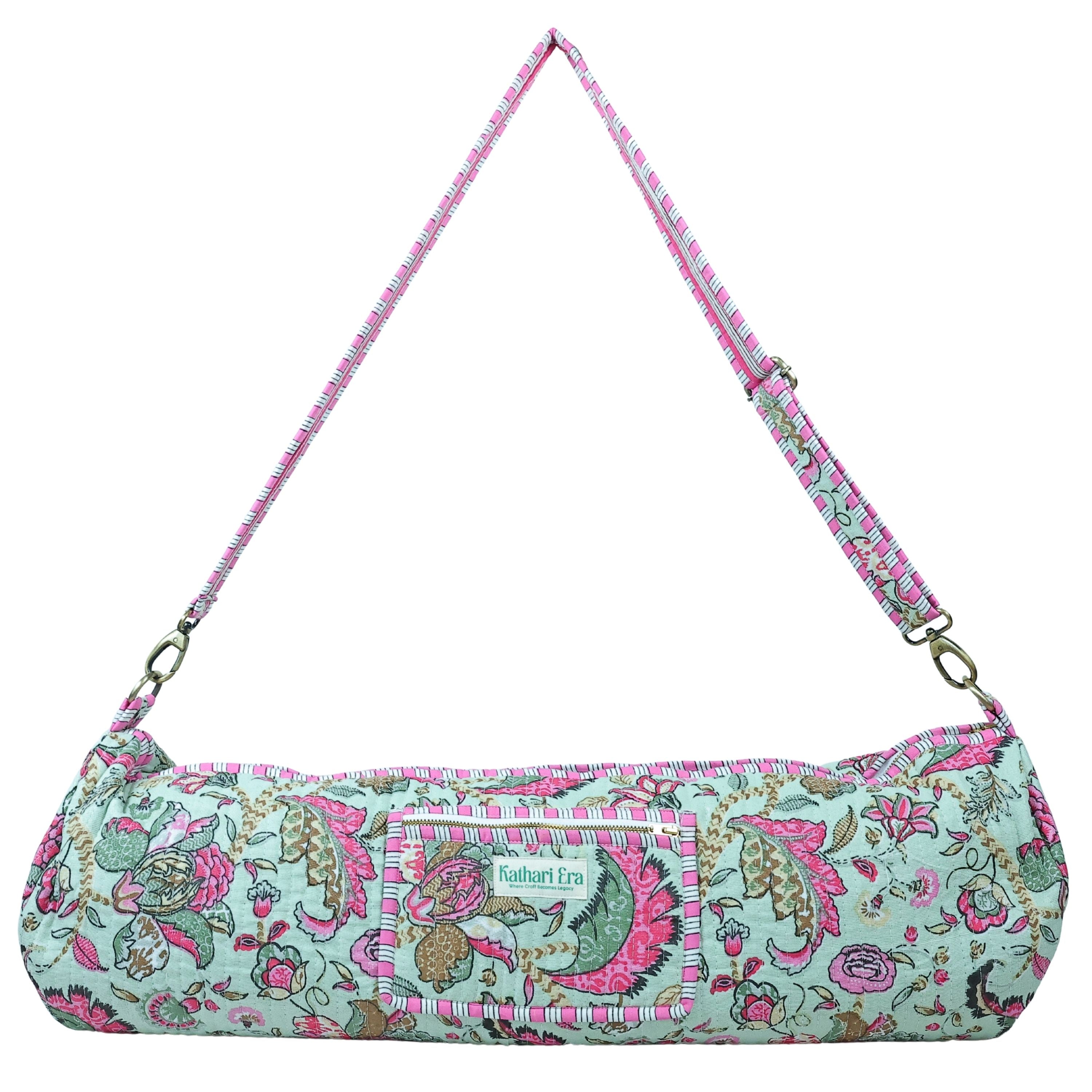 Sage Petal Yoga Bag