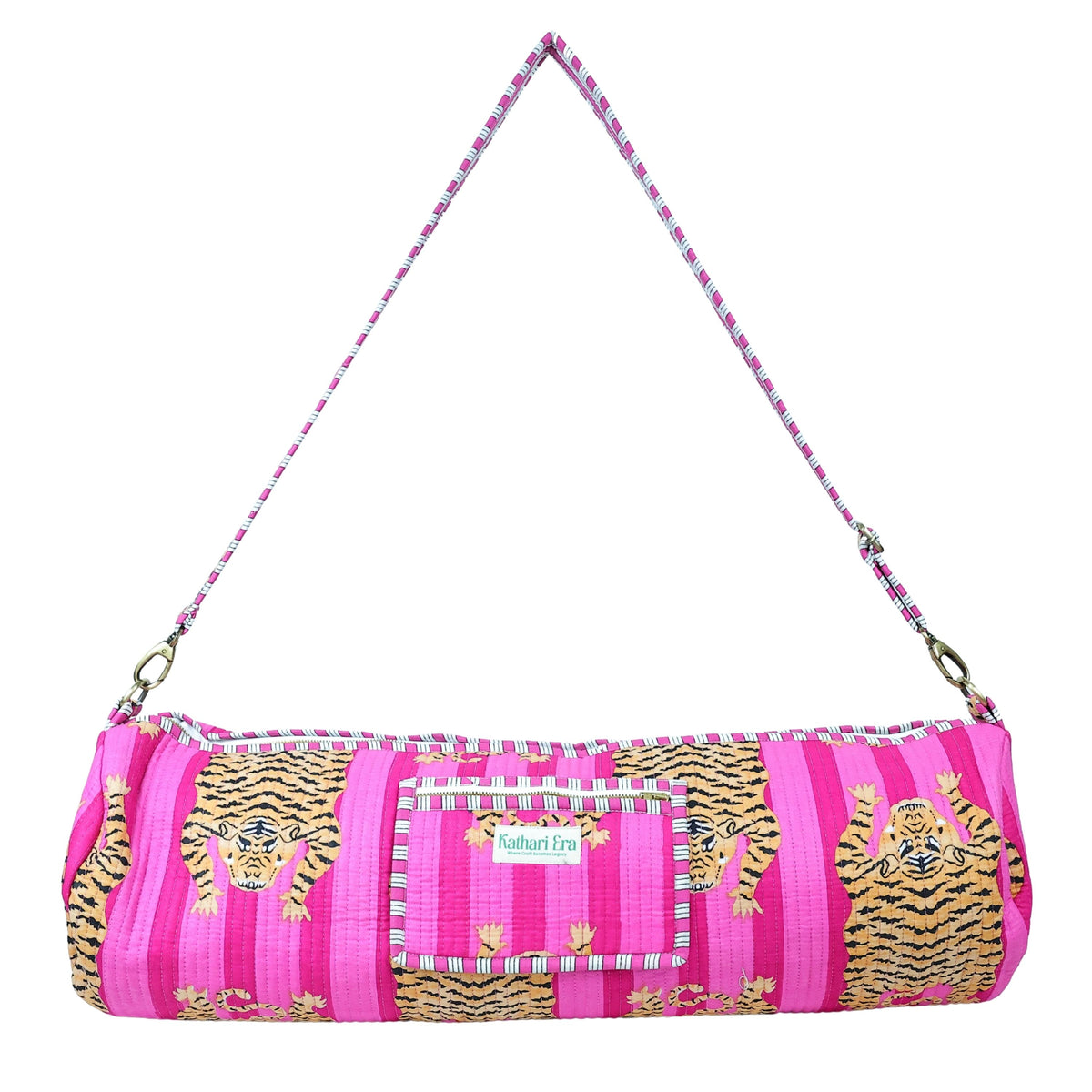 Pink Tiger Yoga Bag