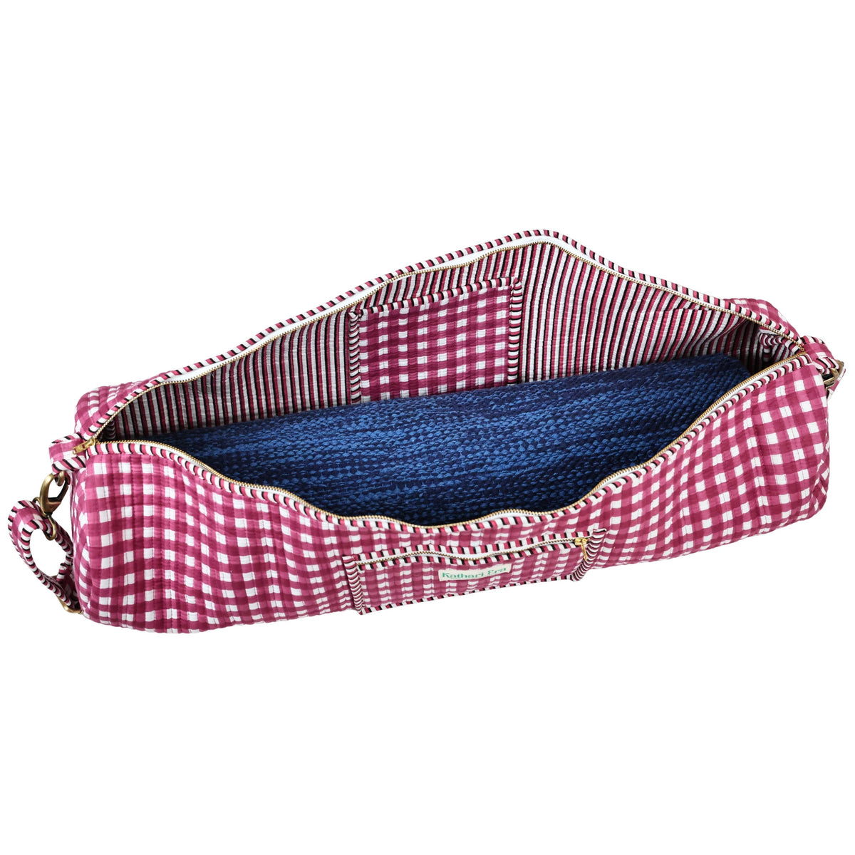 Rosewood Grid Yoga Bag