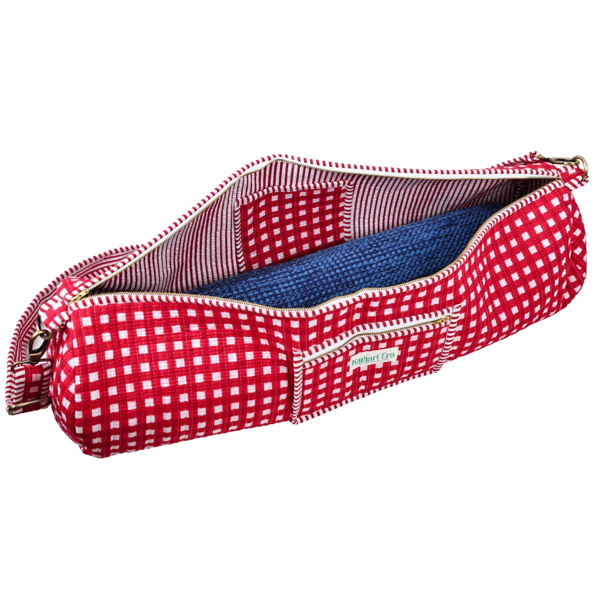 Ruby Grid Yoga Bag