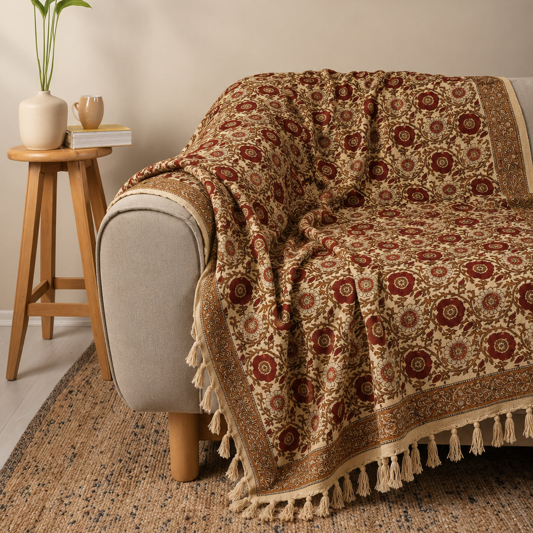 Rose Bloom Throw