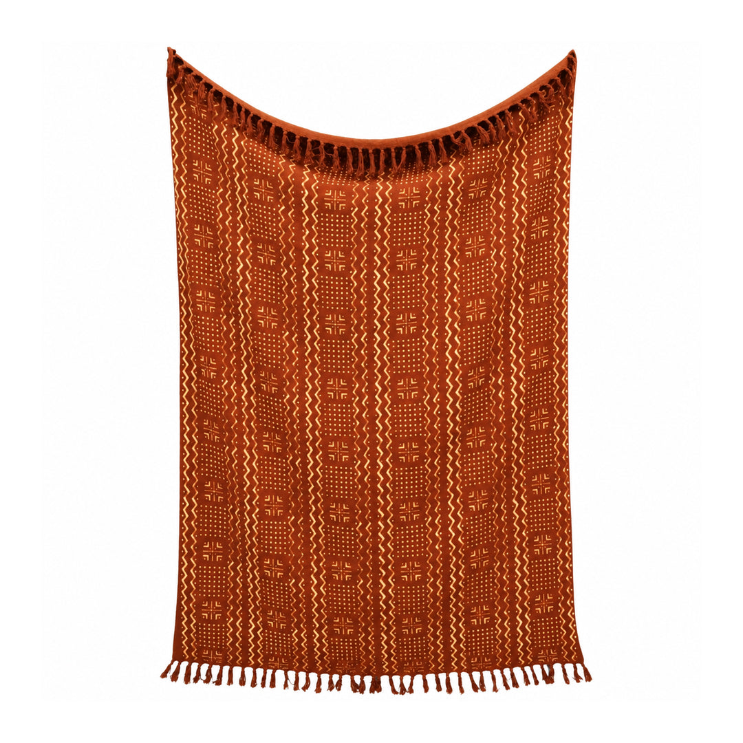 Rust Rang Throw