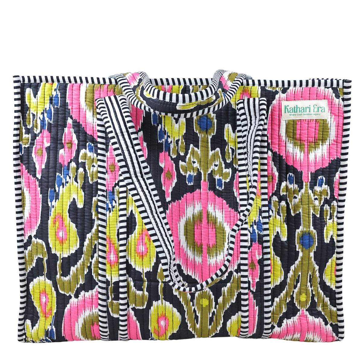 Black Mosaic Tote