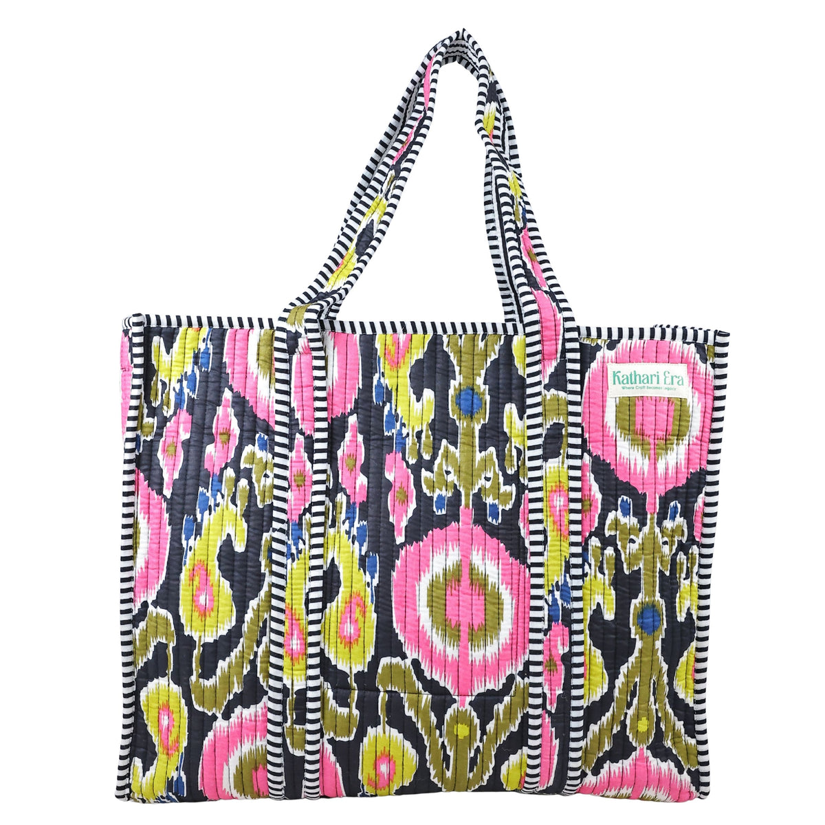 Black Mosaic Tote