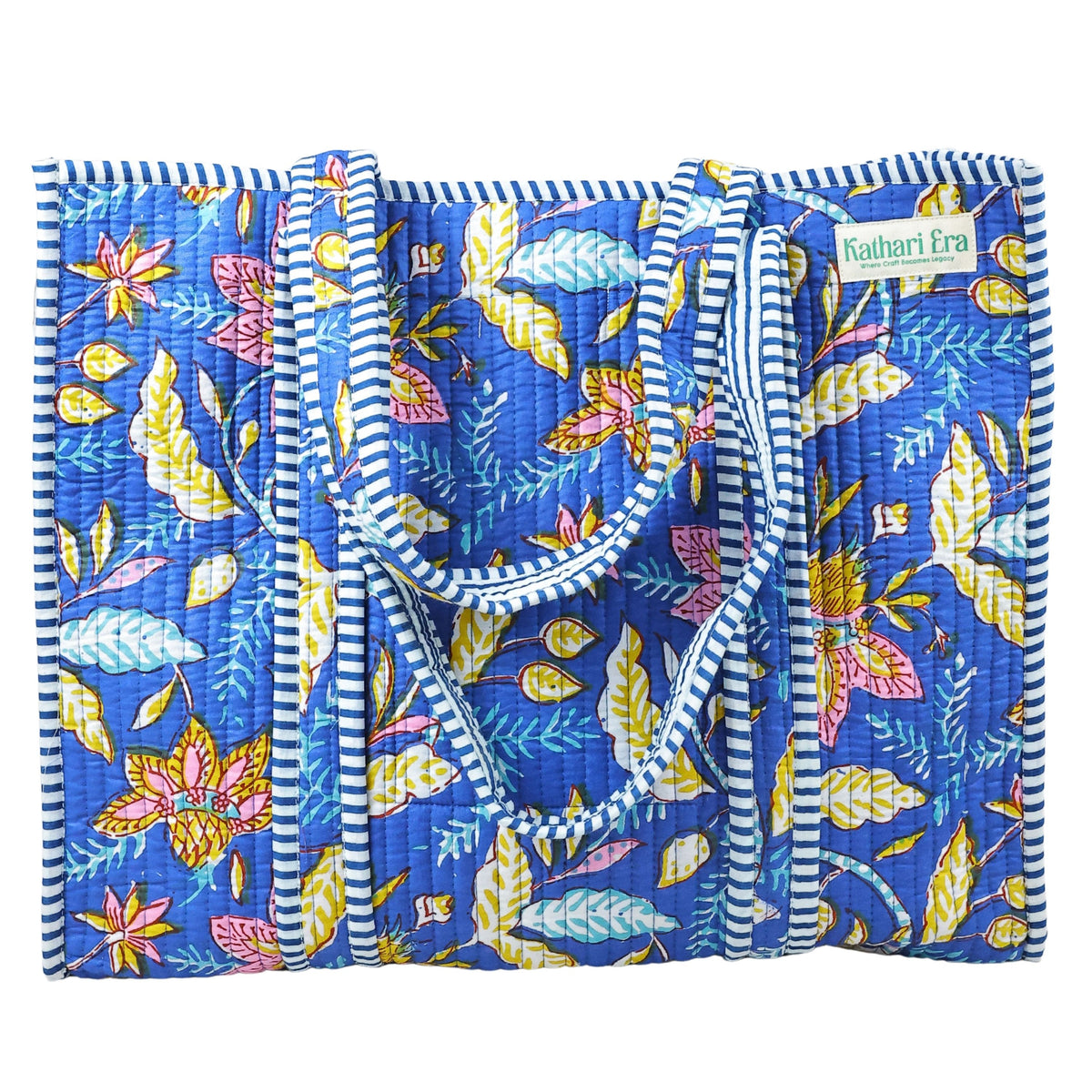Blue Blossom Tote