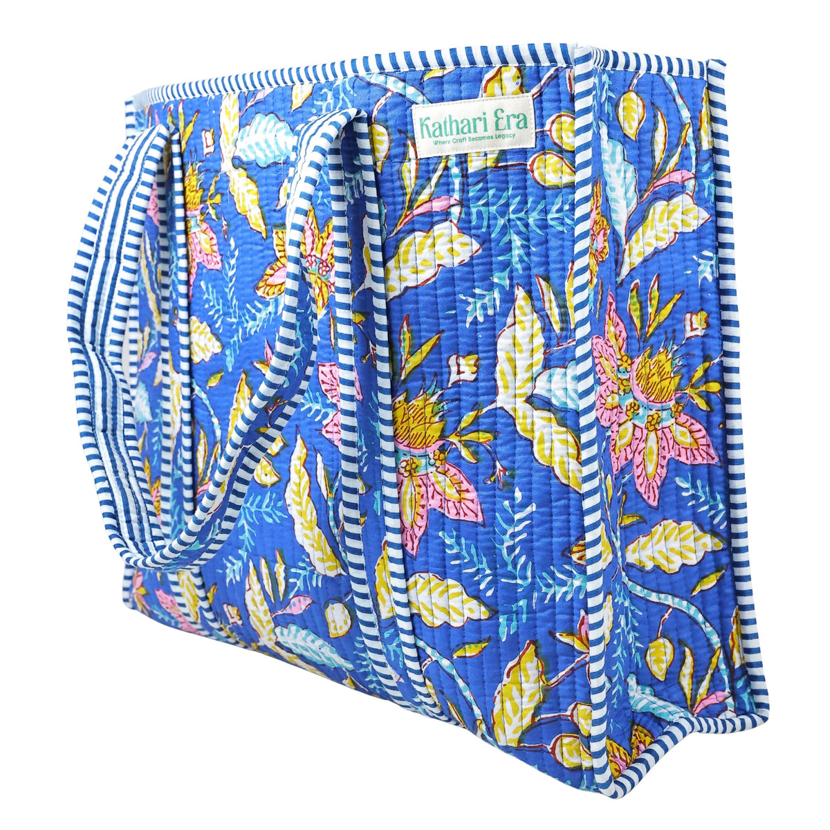 Blue Blossom Tote