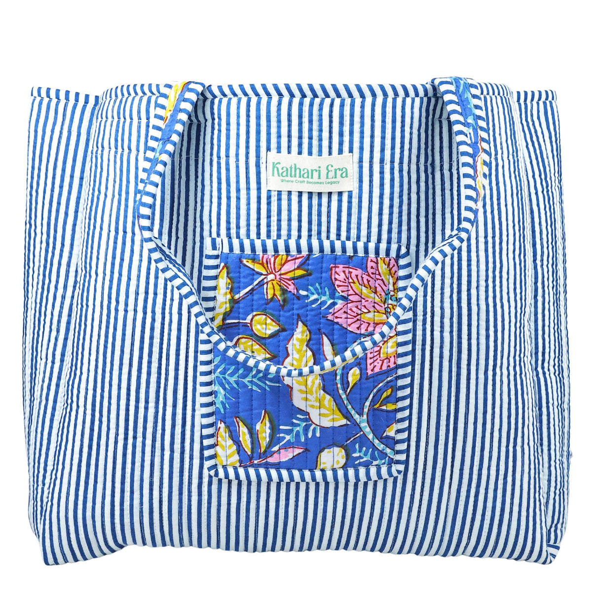 Blue Blossom Tote