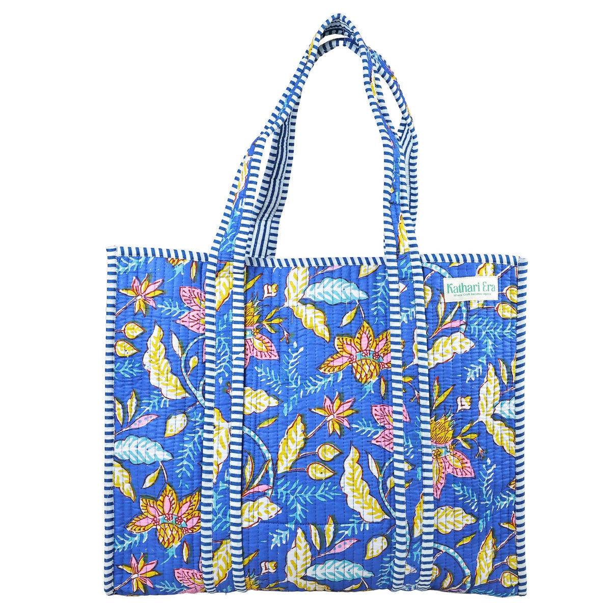 Blue Blossom Tote