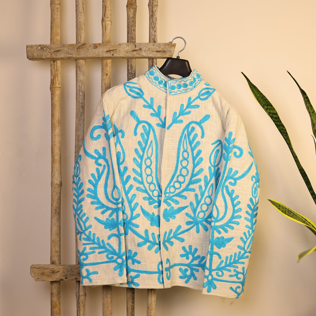 Blue Botanica Jacket