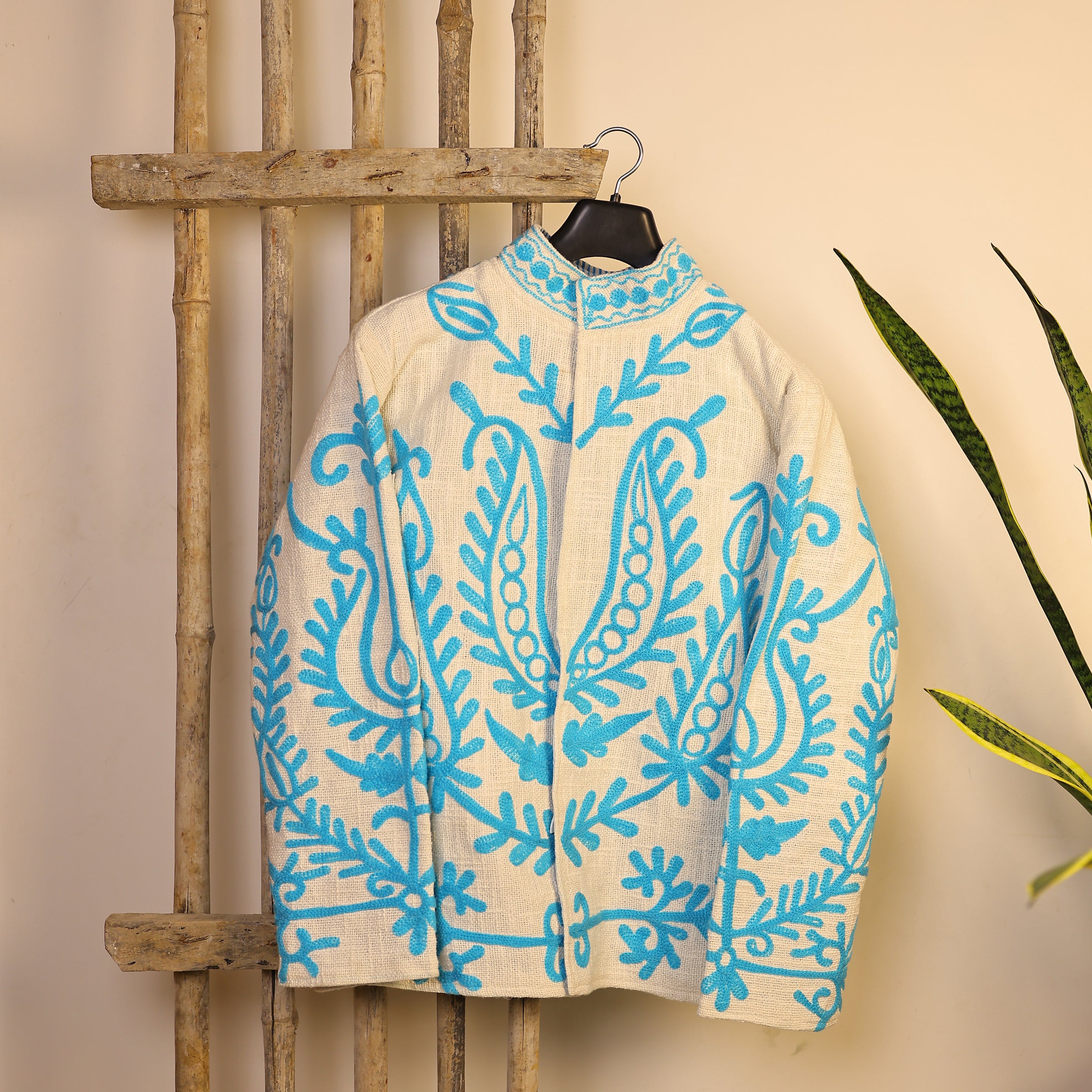 Blue Botanica Jacket