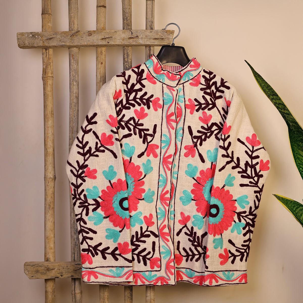 Playful Coral Jacket