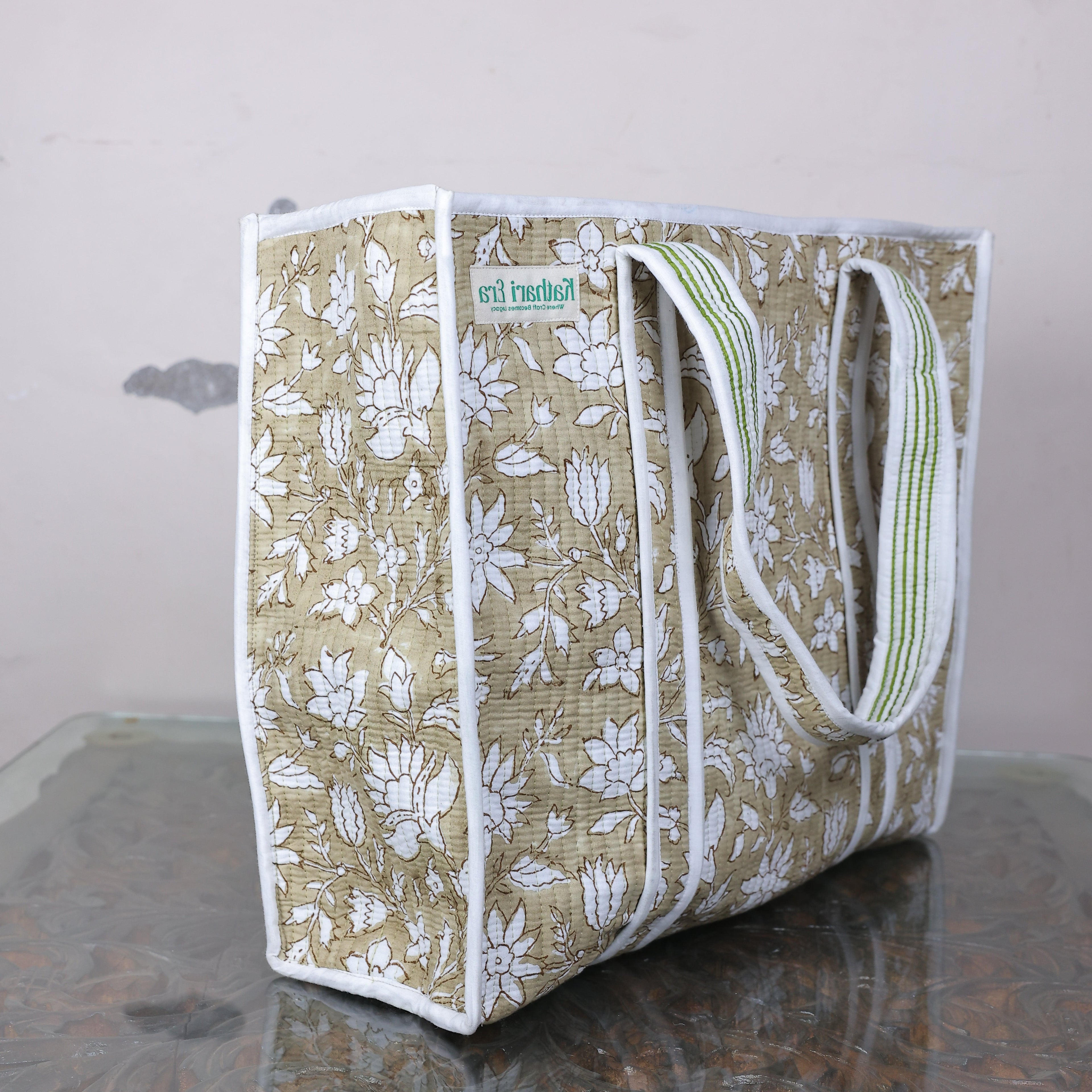 Sage Bloom Tote