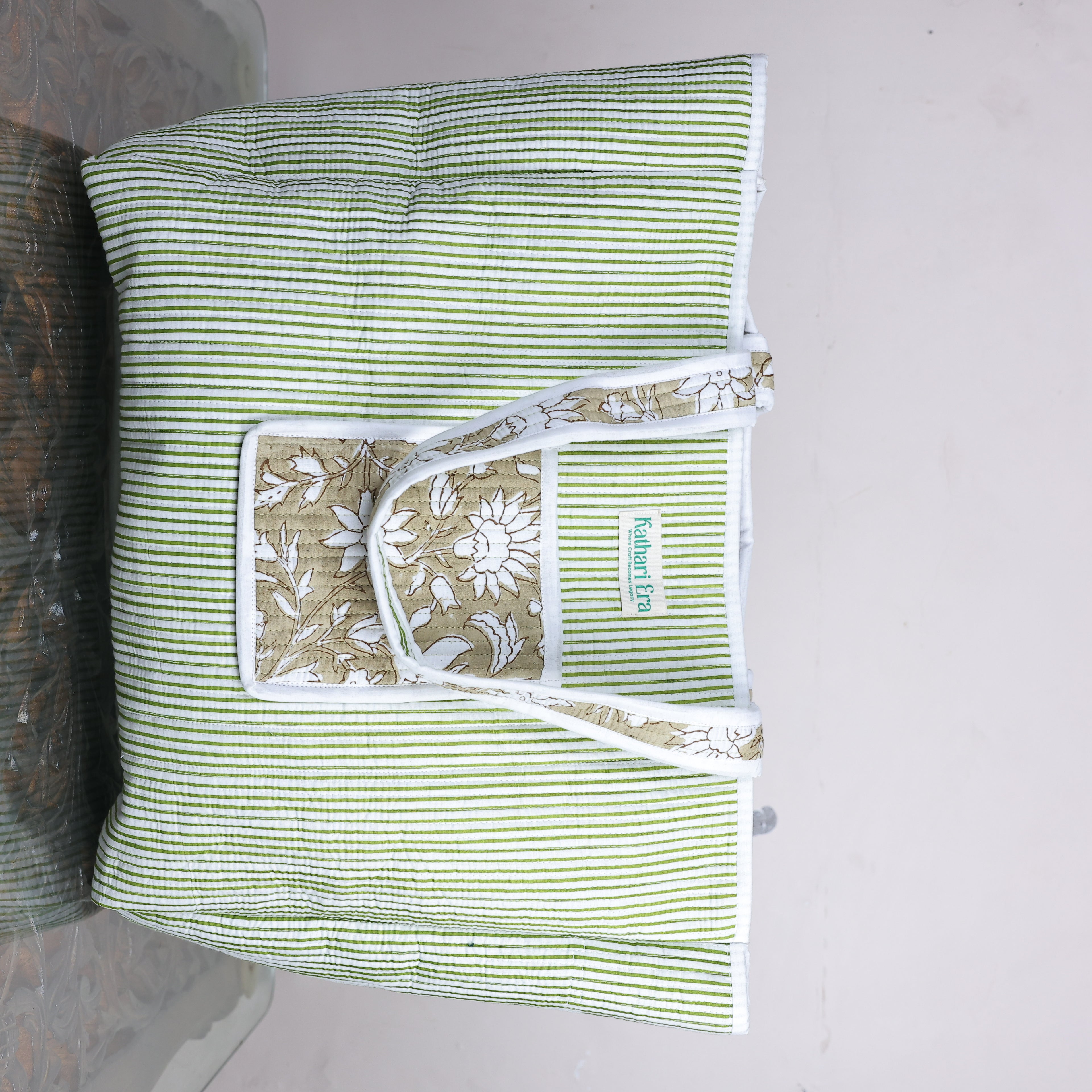 Sage Bloom Tote