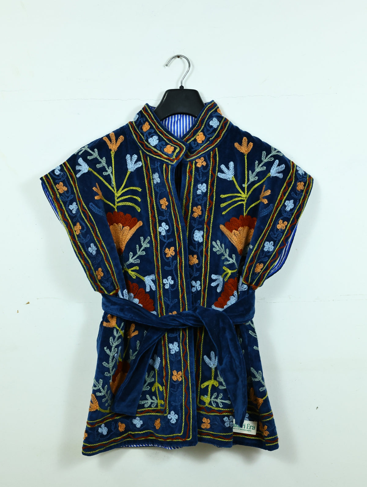 Sapphire Half Velvet Jacket