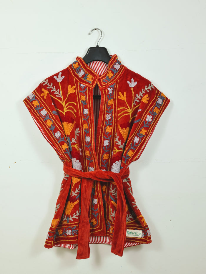 Ruby Half Velvet Jacket