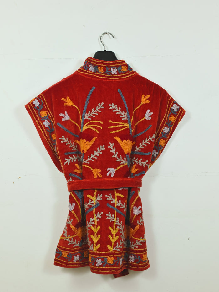 Ruby Half Velvet Jacket