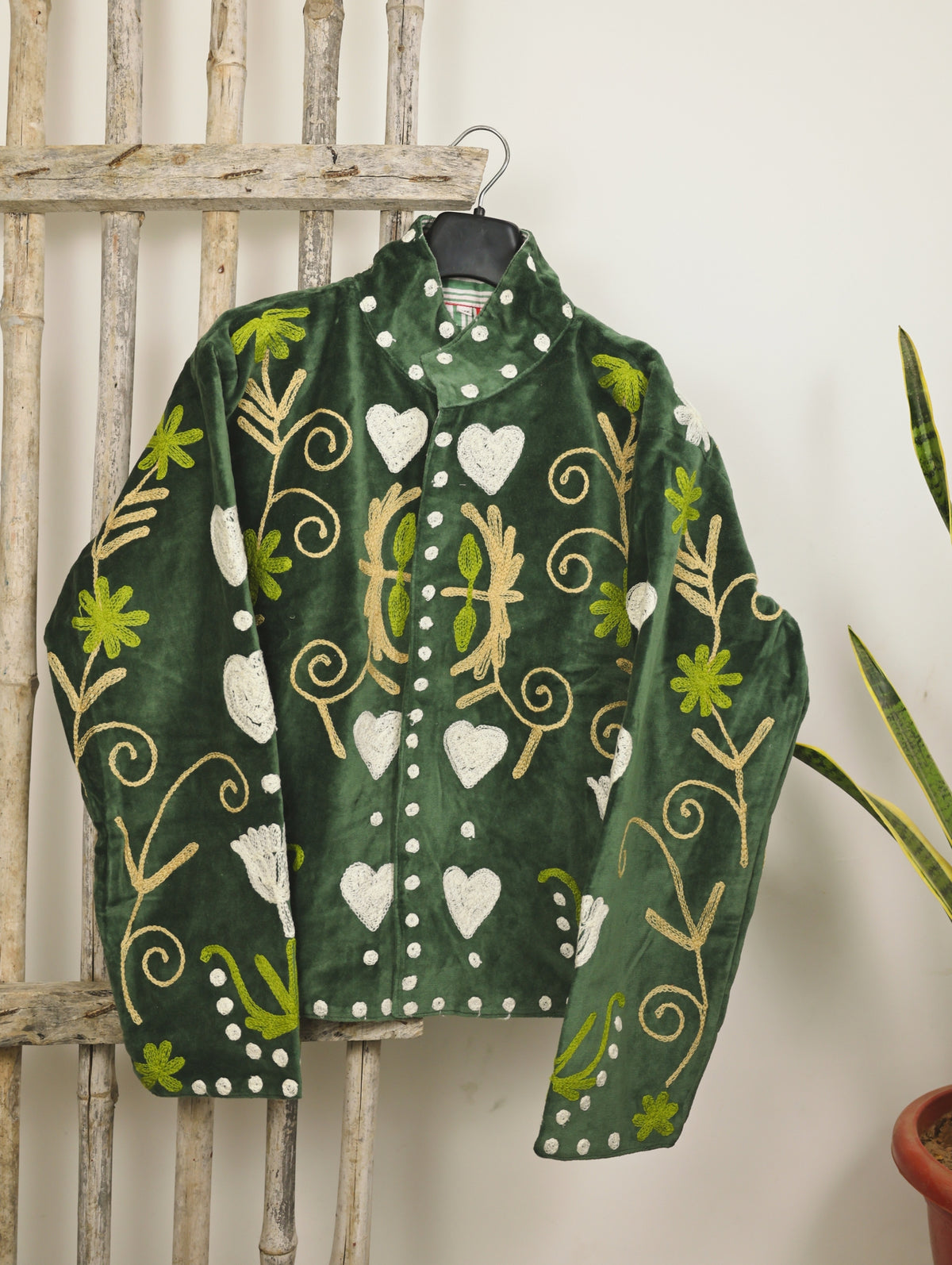 Forest Velvet Jacket