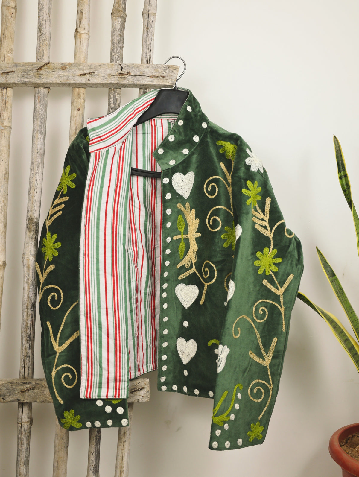 Forest Velvet Jacket