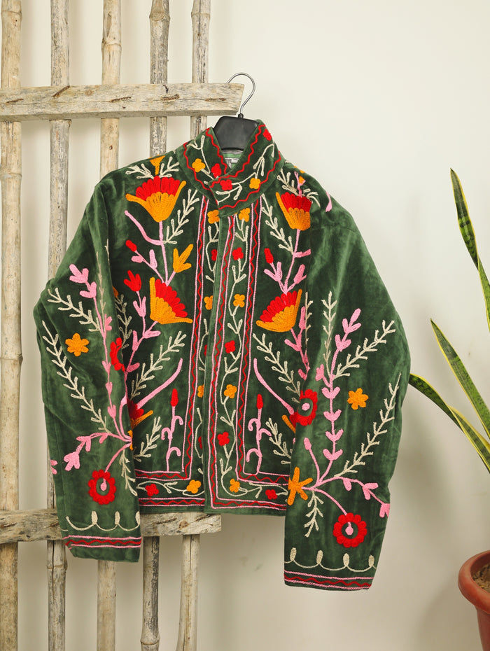 Dahlia Velvet Jacket