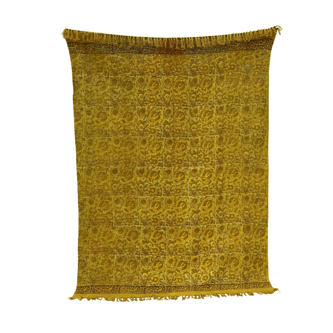 Haldi Gold Throw