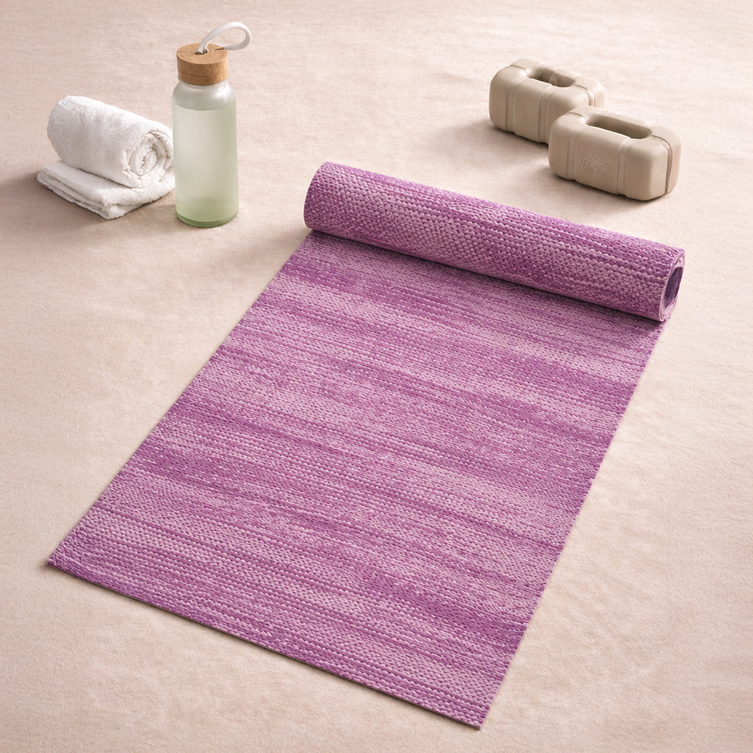Mauve Handloom Rug