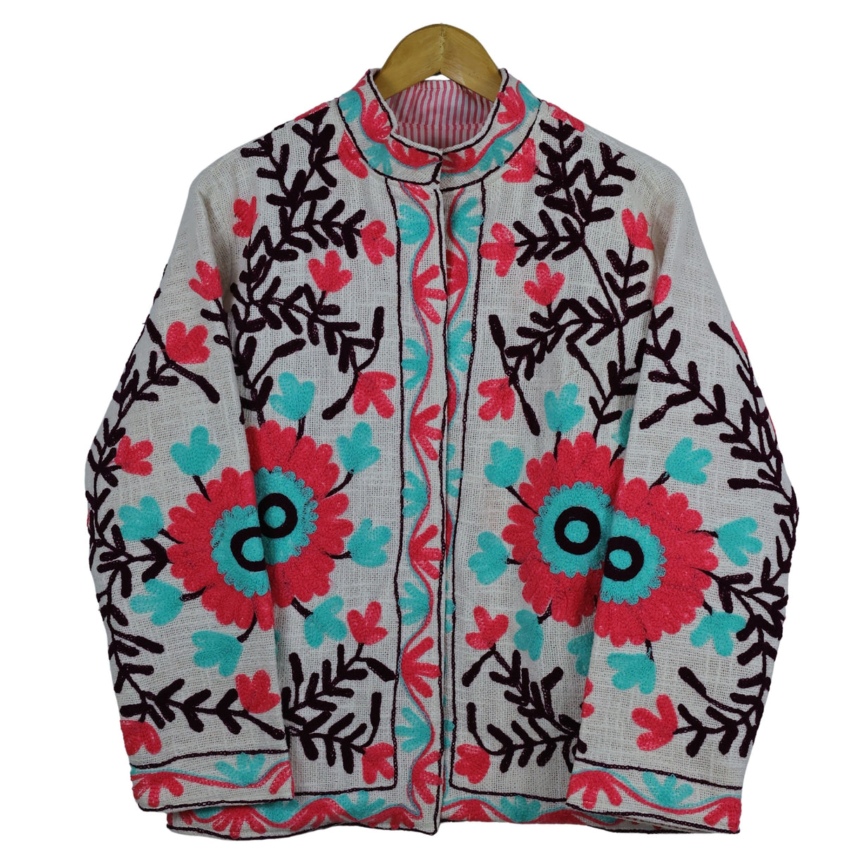 Playful Coral Jacket