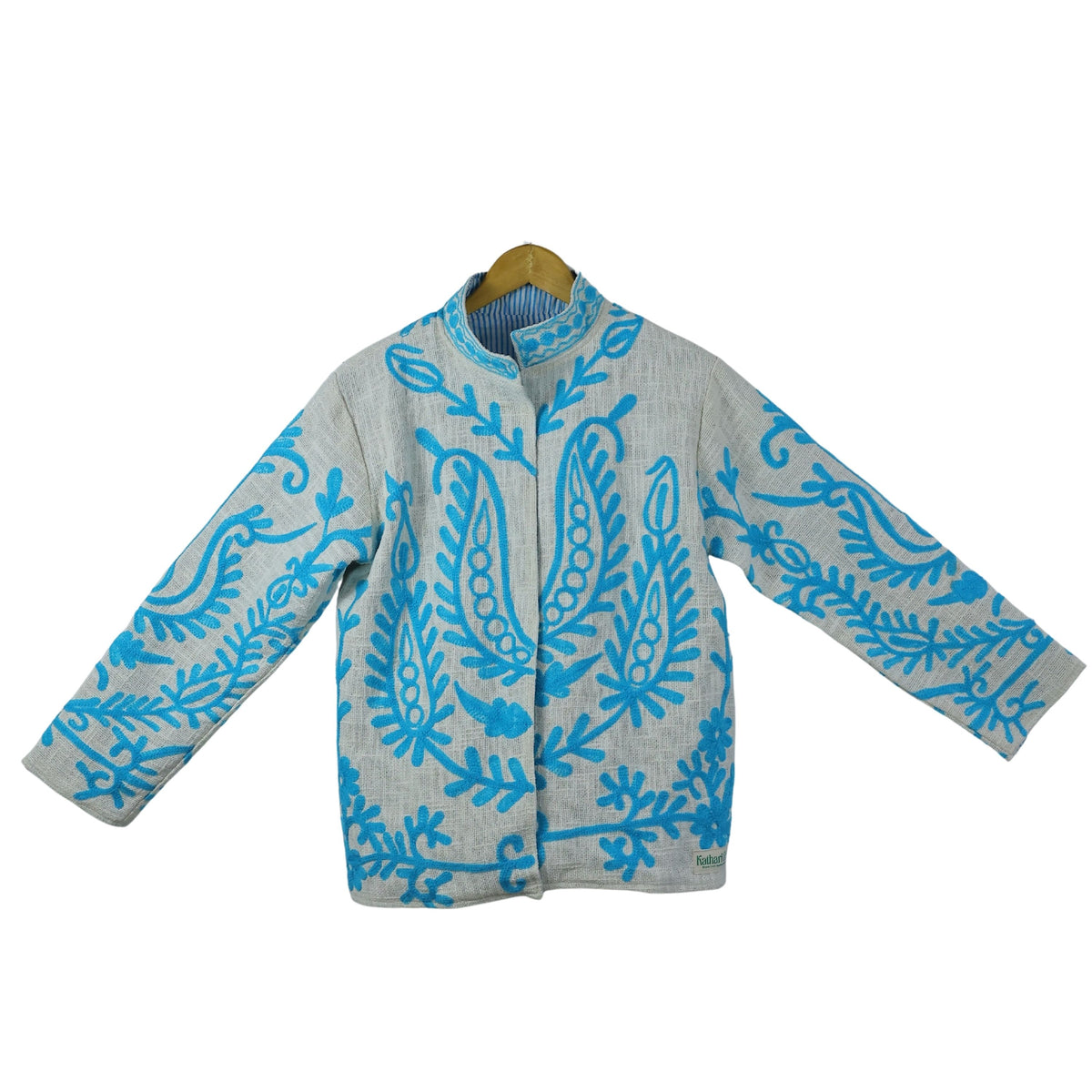 Blue Botanica Jacket