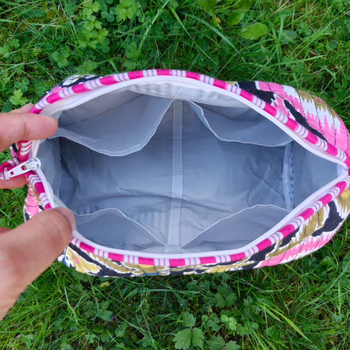 Black Mosaic Wellness Pouch