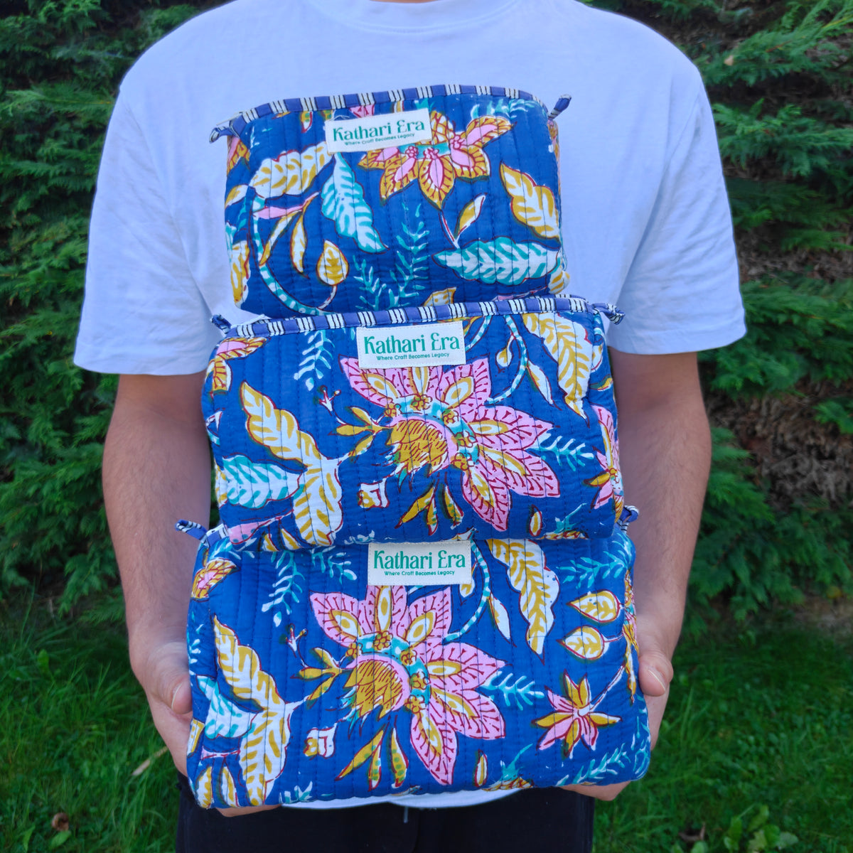 Blue Blossom Wellness Pouch