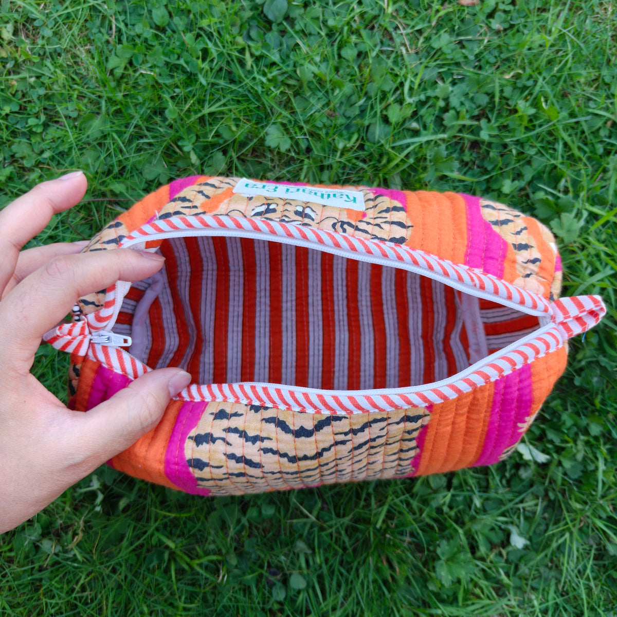 Orange Tiger Wellness Pouch