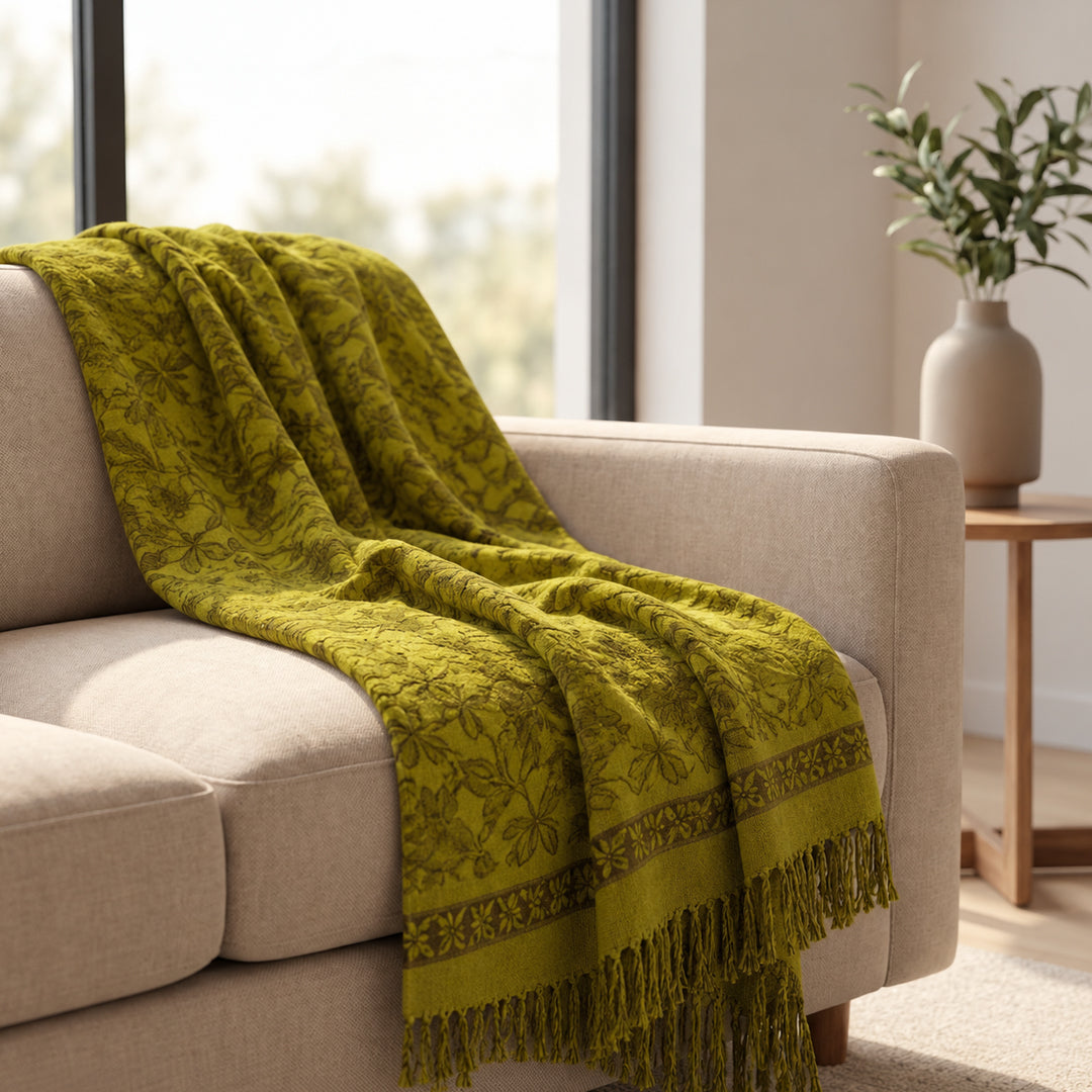 Haldi Bloom Throw
