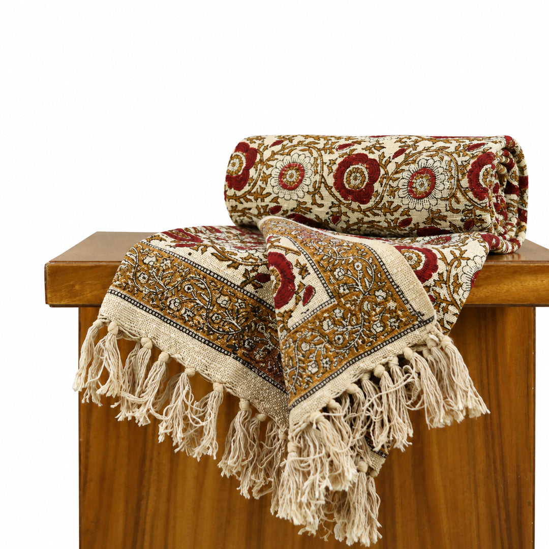 Rose Bloom Throw