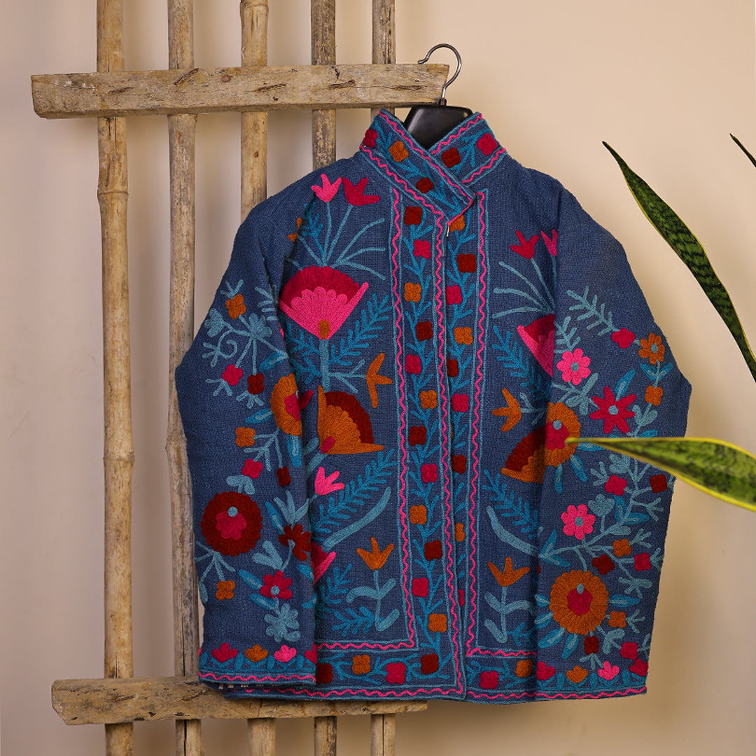Indigo Bloom Jacket